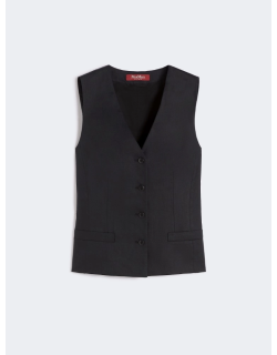 Gilet in tela di lino