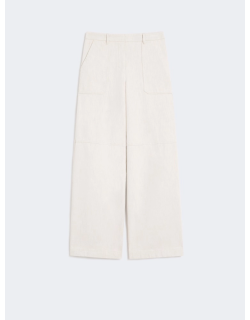 Pantalone in cotone lavato