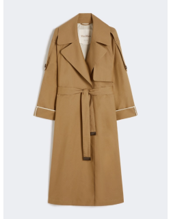 Trench over in twill...
