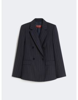 Blazer doppiopetto in lana...
