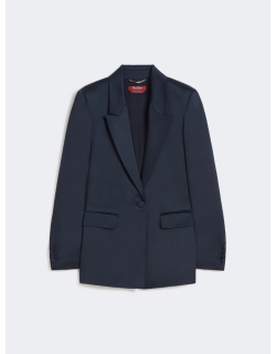 Blazer in envers satin